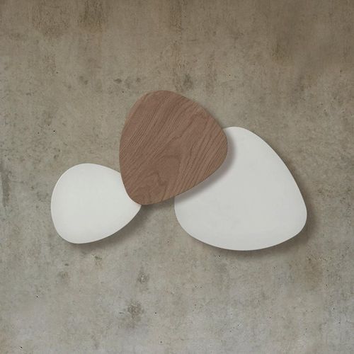 Tria Applique Led Orientable 3 Panneaux Triangulaires Métal L57cm