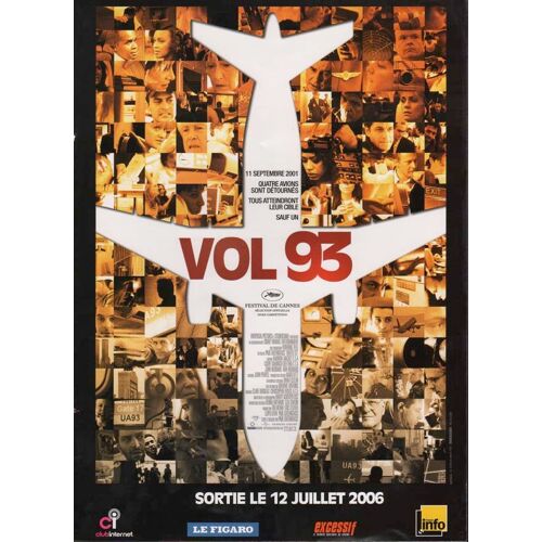 Vol 93, Synopsis Dépliant, Paul Greengrass, Avec David Alan Basche, Olivia Thirlby, Liza Colón-Zayas
