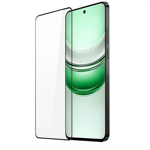 Verre Trempe Pour Realme 14x 5g / C71 / C73 / C75 - [Lot De 2] Film De Protection Incurve Integral - Noir
