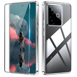 Coque Pour Realme Gt 7 / Gt 7t 5g - Housse Etui Silicone Gel Fine + Verre Trempe - Transparent Tpu