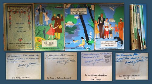 Sir Jerry Détective, Les Étranges Vacances De Sir Jerry, Sir Jerry Et LAffreux Léonard, La Mystérieuse Disparition De Sir Jerry
