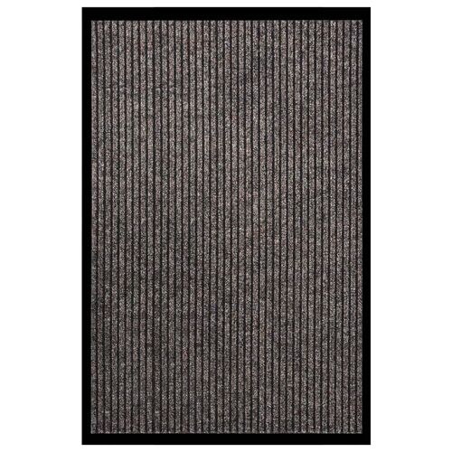 Paillasson Rayé Beige 80x120 Cm