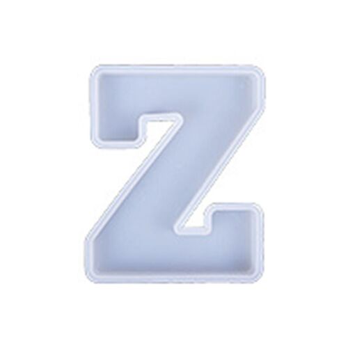 Silicone Alphabet Moules Grands Moules De 26 Lettres Moules En Résine Époxy Pour Bricolage Artisanat