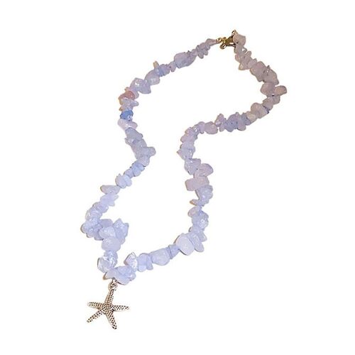 Mode Starfish Pendentif Collier Bijoux Collier Chaîne De Clavicule Irrégulier