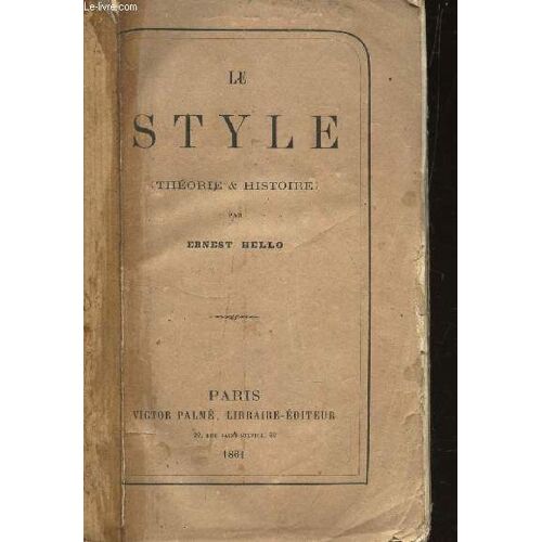 Le Style - Theorie & Histoire