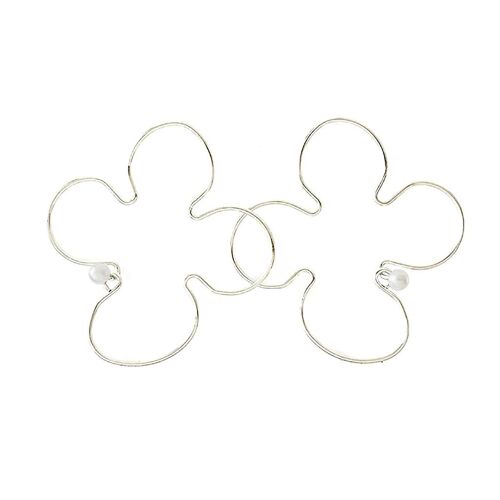 Boucles D'oreilles Bijoux De Fête Cuivre Matériau Bijoux D'oreille Accessoires Pour Filles