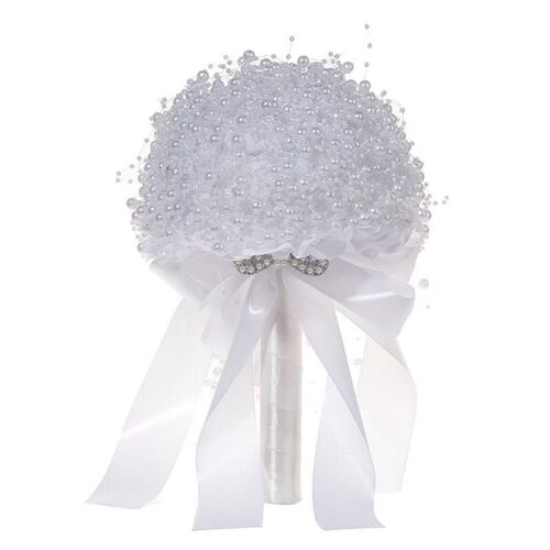 Bouquets de roses artificielles faits à la main, Bouquet de demoiselle d'honneur, accessoires de Mariage