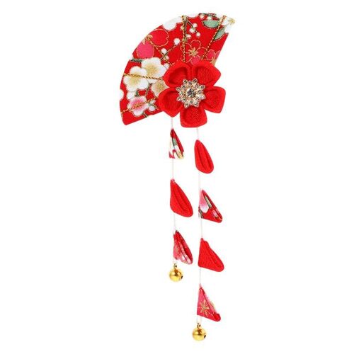 Kimono Japonais Avec Pompon, Pince À Cravate, Pour Coiffure Classique, Bâtonnets Pour Cheveux Traditionnels