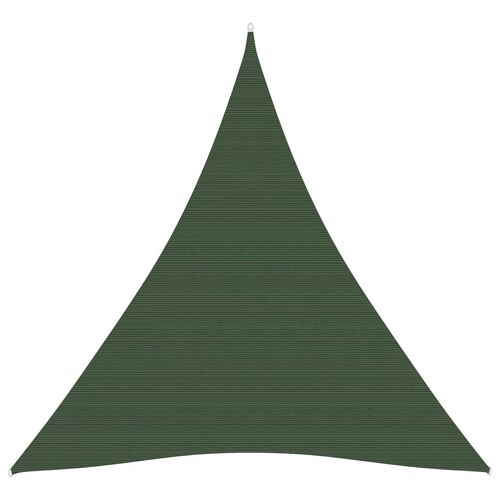 Voile Toile D'ombrage Parasol 160 G/M² 5 X 6 X 6 M Pehd Vert Foncé Helloshop26 02_0009441