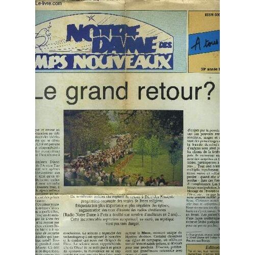 Notre Dame Des Temps Nouveaux - 3è Année N°3 Bis