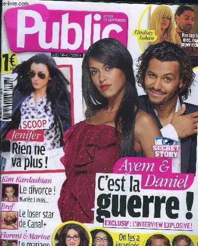 Public - N°428 - Jenifer, Rien Ne Va Plus / Ayem&daniel C'est La Guerre, Florent Et Marine Le Mariage Bidon De Tf1, Kim Kardashian Le Divorce, Mariée 1 Mois,...