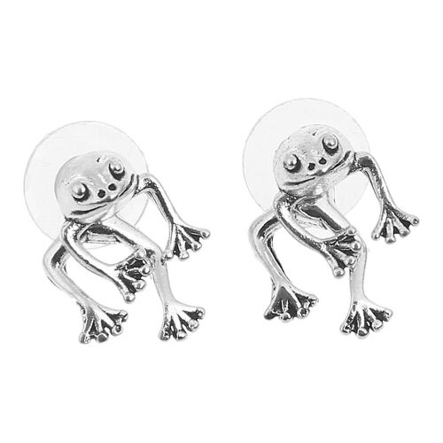 Retro For Frog Earrings Alloy Pendant Earrings Suitable For Girls