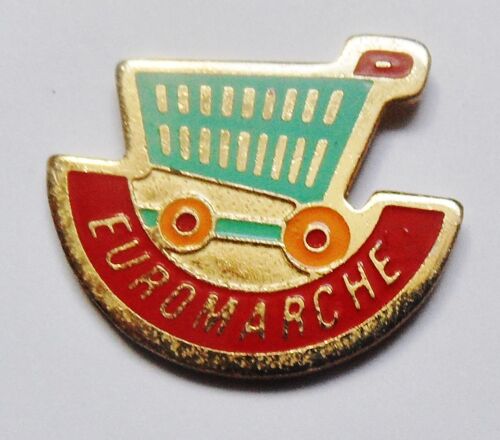 Pin's Caddie Euromarché - Magasin Euromarché