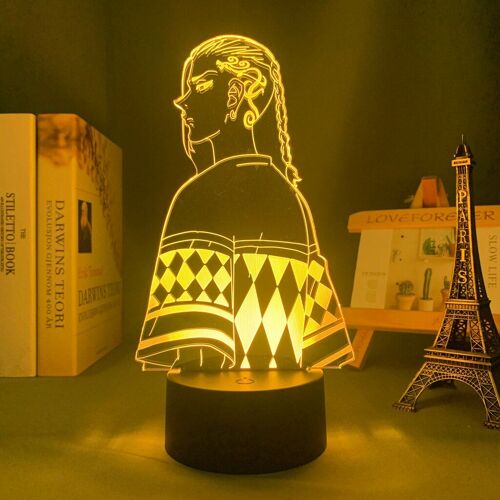 Lampe Led Draken En 3d Pour Chambre D'enfant, Cadeau D'anniversaire Pour Table De Chambre À Coucher