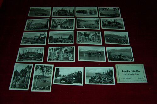 20 Photos Petit Format 7 X 9  De  Isola Bella