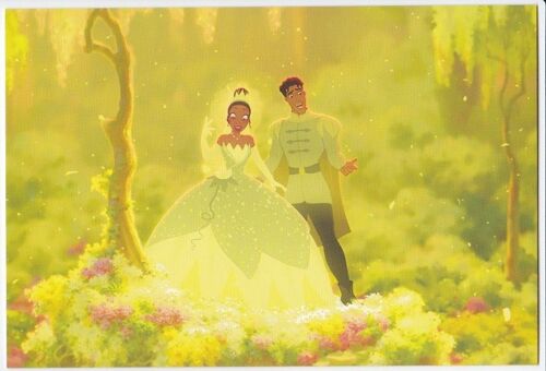 Carte Postale - La Princesse Et La Grenouille, Disney