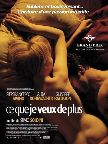Ce Que Je Veux De Plus/ Cosa Voglia Di Più - Véritable Affiche De Cinéma Pliée-Format 40x60 Cm-De Silvio Soldini Avec Alba Rohrwacher, Pierfrancesco Favino, Teresa Saponangelo - 2010