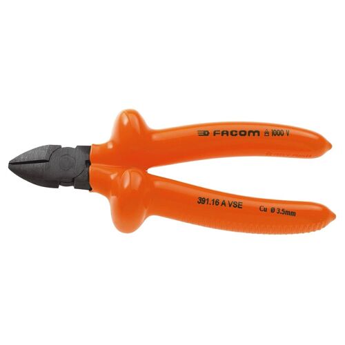 Pince coupante diagonale isolées 1000 Volts série VSE pour cuivre Facom 391.16AVSE