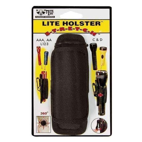 Porte-Lampe Universel Nite Ize - Noir