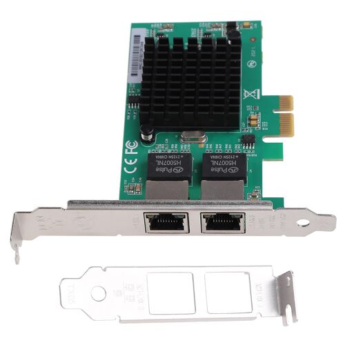 PCI-Express Dual Port 10/100/1000Mbps Gigabit Ethernet Card Server Adapter NIC