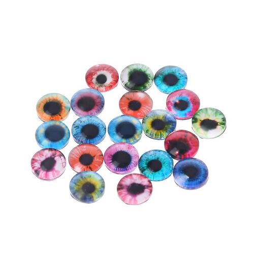 20pcs Glass For Doll Eyes Animal Diy Crafts Eyeballs For Dinosaur Eye Accessorie