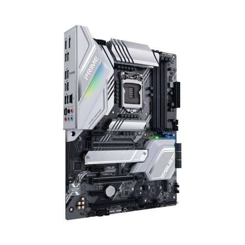ASUS PRIME Z490-A - Carte-mère - ATX - Socket LGA1200 - Z490 Chipset - USB-C Gen2, USB 3.2 Gen 1, USB 3.2 Gen 2 - 2.5 Gigabit LAN - carte graphique embarquée (unité centrale requise) - audio HD (8 canaux)