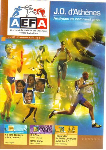 Association Des Entraineurs Francais D'athletisme Aefa 175 