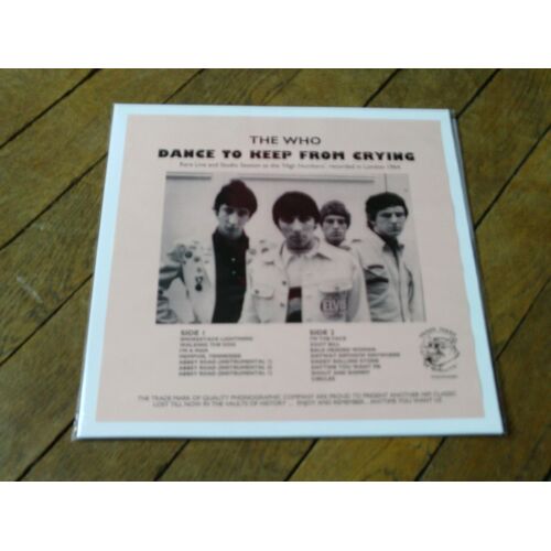 Dance To Keep From Crying Lp Live + Studio Londres 64
