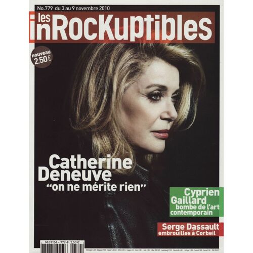 Les Inrockuptibles / 03-11-2010 N°779 : Catherine Deneuve (9p) - Keith Richards (2p)