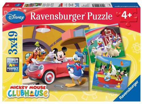 Puzzle Puzzles 3x49 P - Tout Le Monde Aime Mickey / Disney
