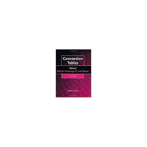 Conversion Tables, Volume 3