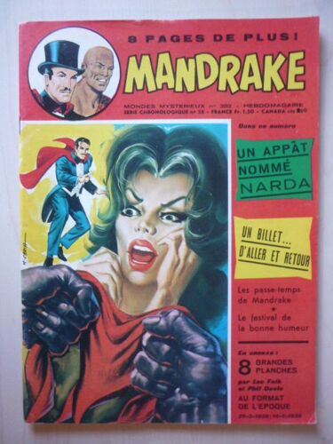 Mandrake Mondes Mystérieux N°382 Complet Avec Les 8 Grandes Planches