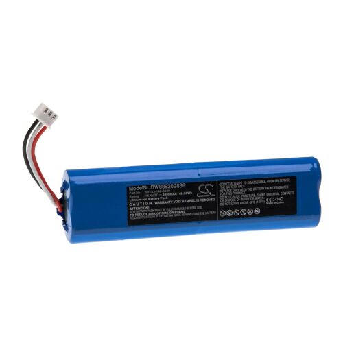 vhbw Batterie compatible avec Ecovacs Deebot DV37, Deebot DV66, Deebot N5, Deebot N5 GO robot électroménager (3400mAh, 14,4V, Li-ion)