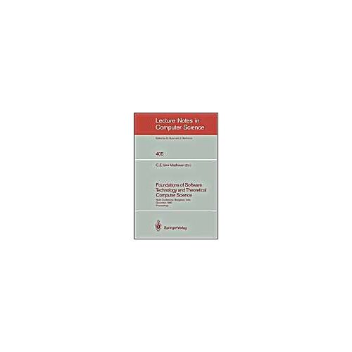 Foundations Of Software Technology And Theoretical Computer Science
