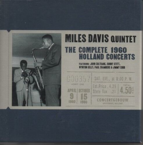 Coffret 3 Cd's Miles Davis The Complete 1960 Holland Concerts - Coltrane, Sonny Stitt, Kelly, Chambers Cobb