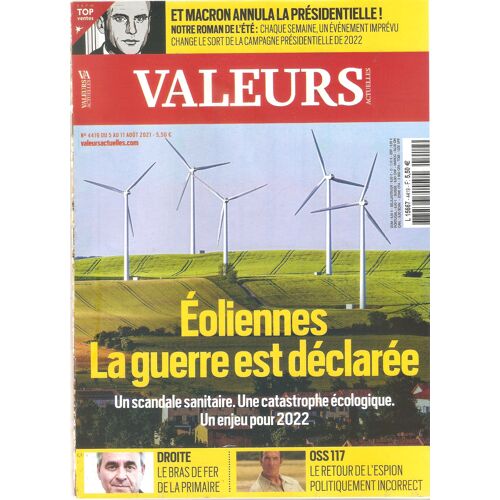 Valeurs Actuelles 4419 Eoliennes