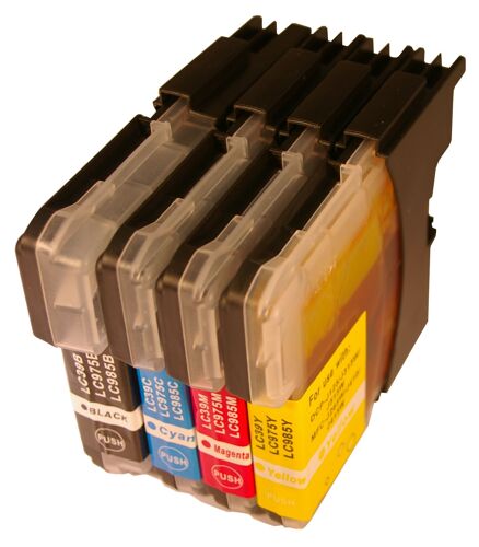 NON-OEM - Lot de 10 Cartouches Compatibles équivalentes Brother LC985