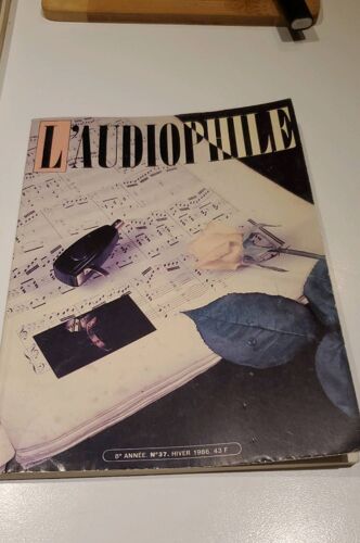 L'audiophile N°37 Hiver 1986 Table De Lecture Sans Pivot Amplificateur À Tubes