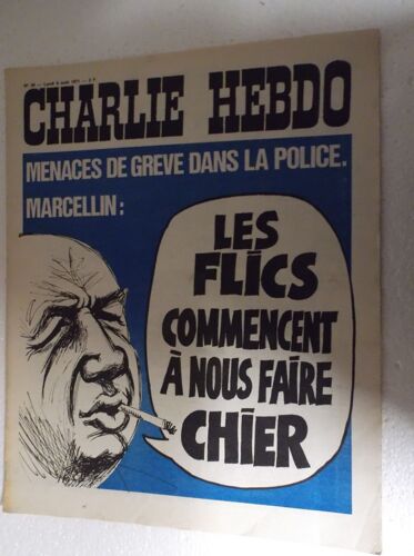 Charlie Hebdo  N° 38  /  Lundi 9 Aout 1971 