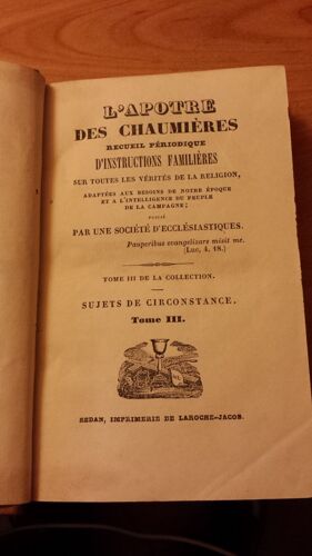 Sujets De Circonstance Tome Iii