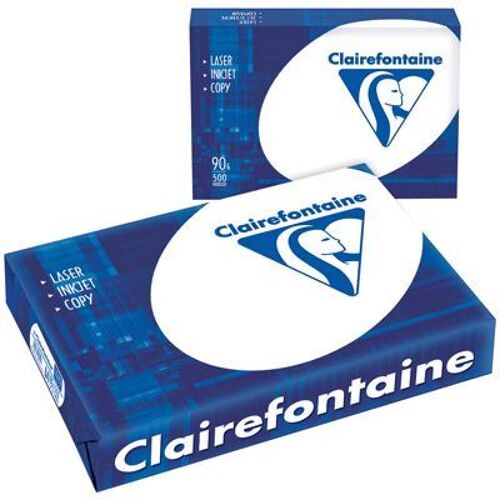 Ramette Papier Clairefontaine A3 90g - Blanc