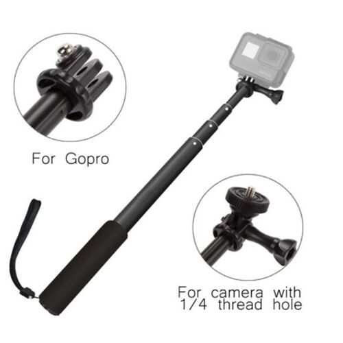 Trépied monopode étanche et extensible, bâton de Selfie pour xiaomi yi 4k II 2 pour SJ4000 pour Gopro hero4 5 6 7