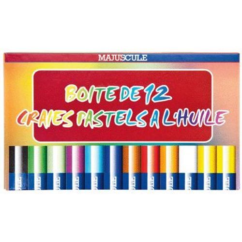 Craie Pastel A L'huile - Boite De 12