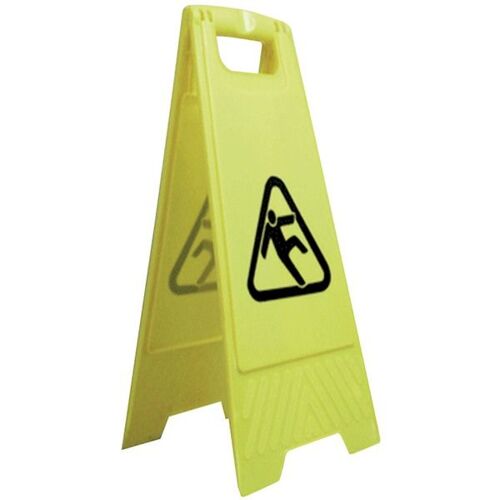 Panneau de signalisation "danger sol glissant