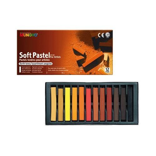 Pastel Sec Carré Sanguine - Boite De 12