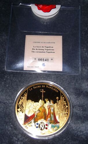 Grande Médaille Le Sacre De Napoleon