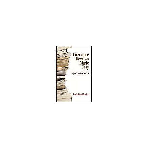 Literature Reviews Made Easy
