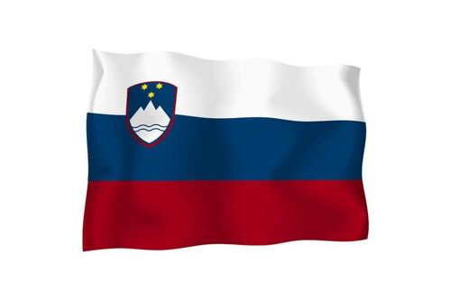 Sticker Autocollant Drapeau Exterieur Vinyle Voiture Moto Slovenie Slovenien