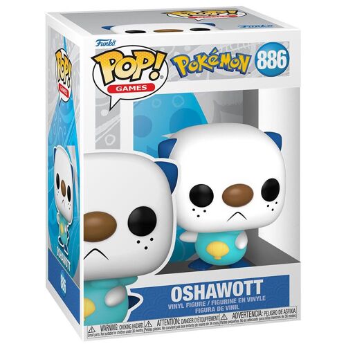 Funko Pop! Games: Pokemon- Oshawott [Collectables] Vinyl Figure