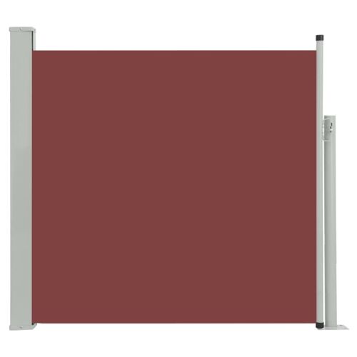 Auvent Paravent Store Brise-Vue Latéral Rétractable De Patio Jardin Terrasse Balcon Protection Visuelle Écran 170 X 300 Cm Marron Helloshop26 02_0007315